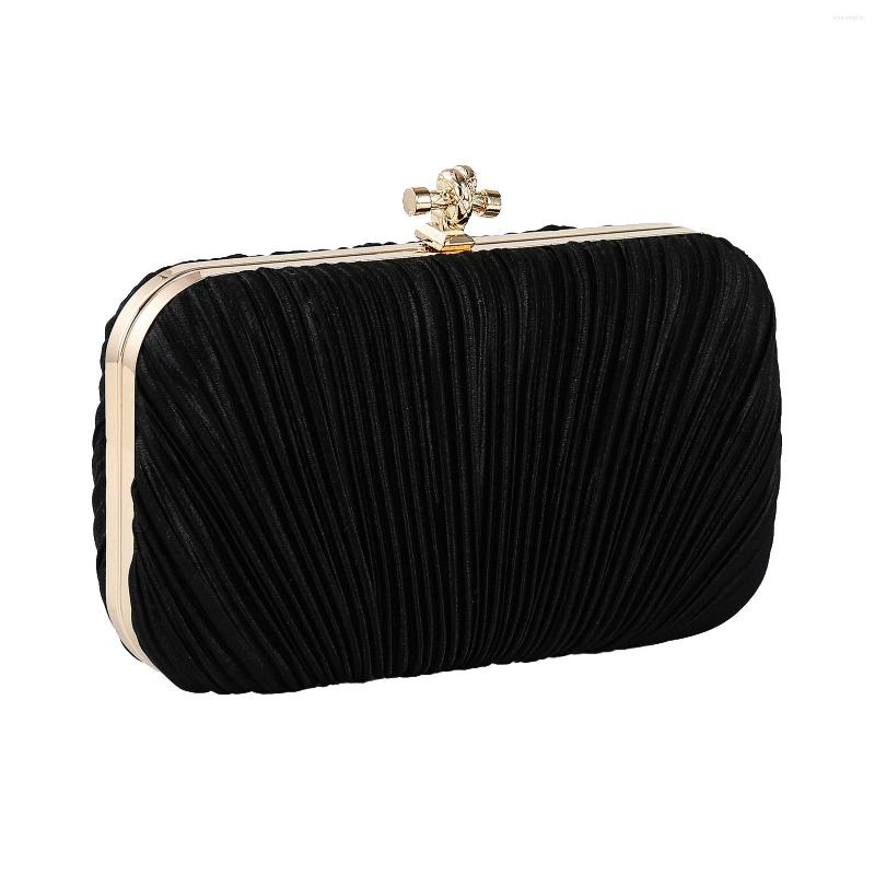 Evening Bags Women Bag Elegant Bridal Formal Wedding Party Clutch Purse Chain With Buckle Gift Glitter Pleated Portable Rectangle, Gold
Evening Bags Women Bag Elegant Bridal Formal Wedding Party Clutch Purse Chain With Buckle Gift Glitter Pleated Portable Rectangle, Gold