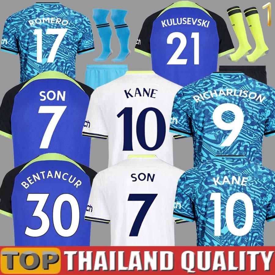 22 23 Soccer Jerseys KANE SON HOJBJERG SON KULUSEVSKI PERISIC Football shirt 2022 2023 RICHARLISON LUCAS DELE ROMERO BRYAN SPENCE DIER SPURS LO CELSO Men kids sets, 22 23 away aldult
22 23 Soccer Jerseys KANE SON HOJBJERG SON KULUSEVSKI PERISIC Football shirt 2022 2023 RICHARLISON LUCAS DELE ROMERO BRYAN SPENCE DIER SPURS LO CELSO Men kids sets, 22 23 away aldult