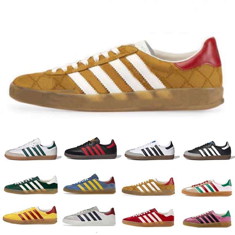 Gazelle Samba sports Shoes Mens fashion shoes Mexico White Vegan Black Gum men women trainers platform sneakers 35-45
Gazelle Samba sports Shoes Mens fashion shoes Mexico White Vegan Black Gum men women trainers platform sneakers 35-45