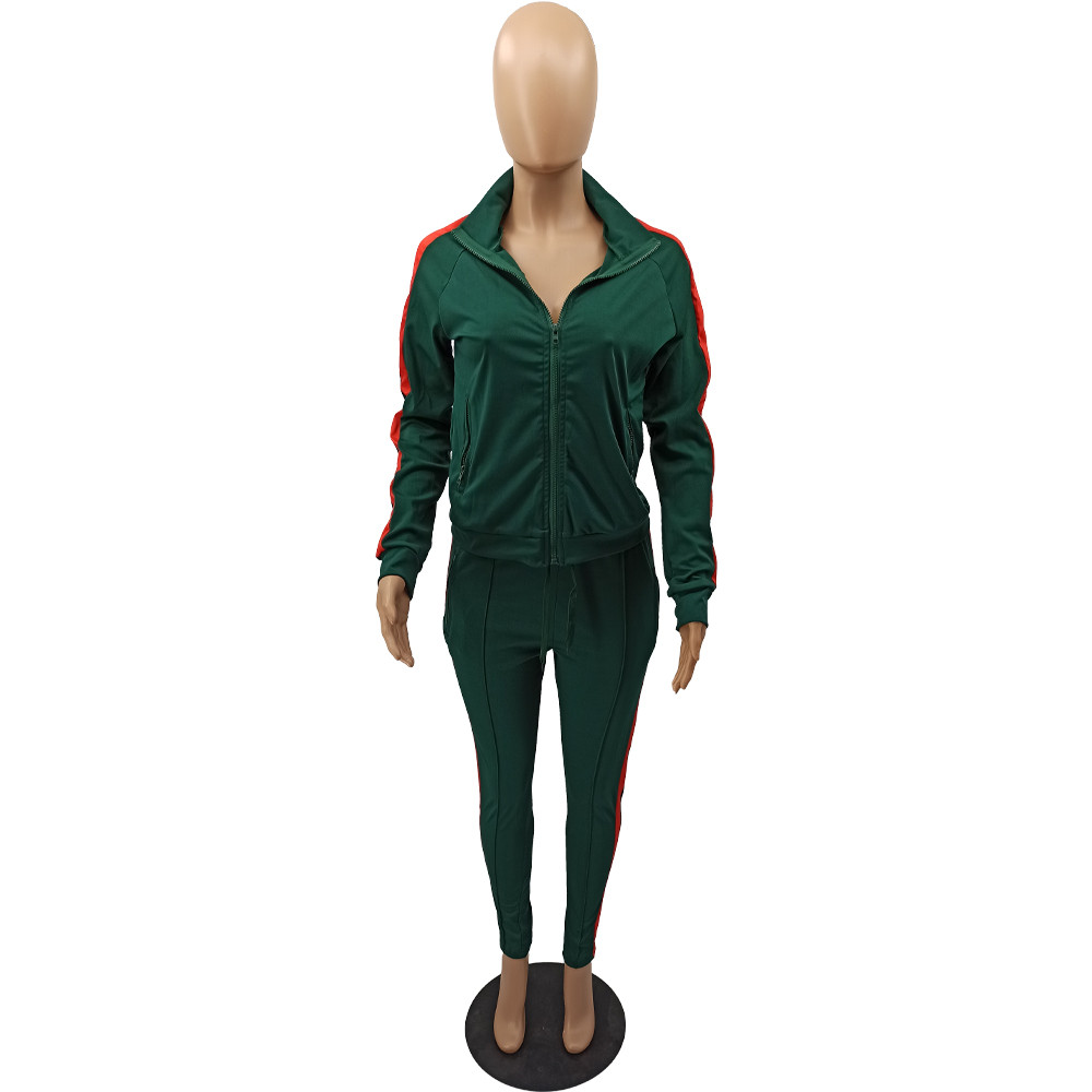 Designer Plus size 3XL 4XL Tracksuits Women Fall Winter Sweatsuits Long Sleeve Jacket and Pants Two Piece Sets Black Outfits Casual jogging suits Spor
