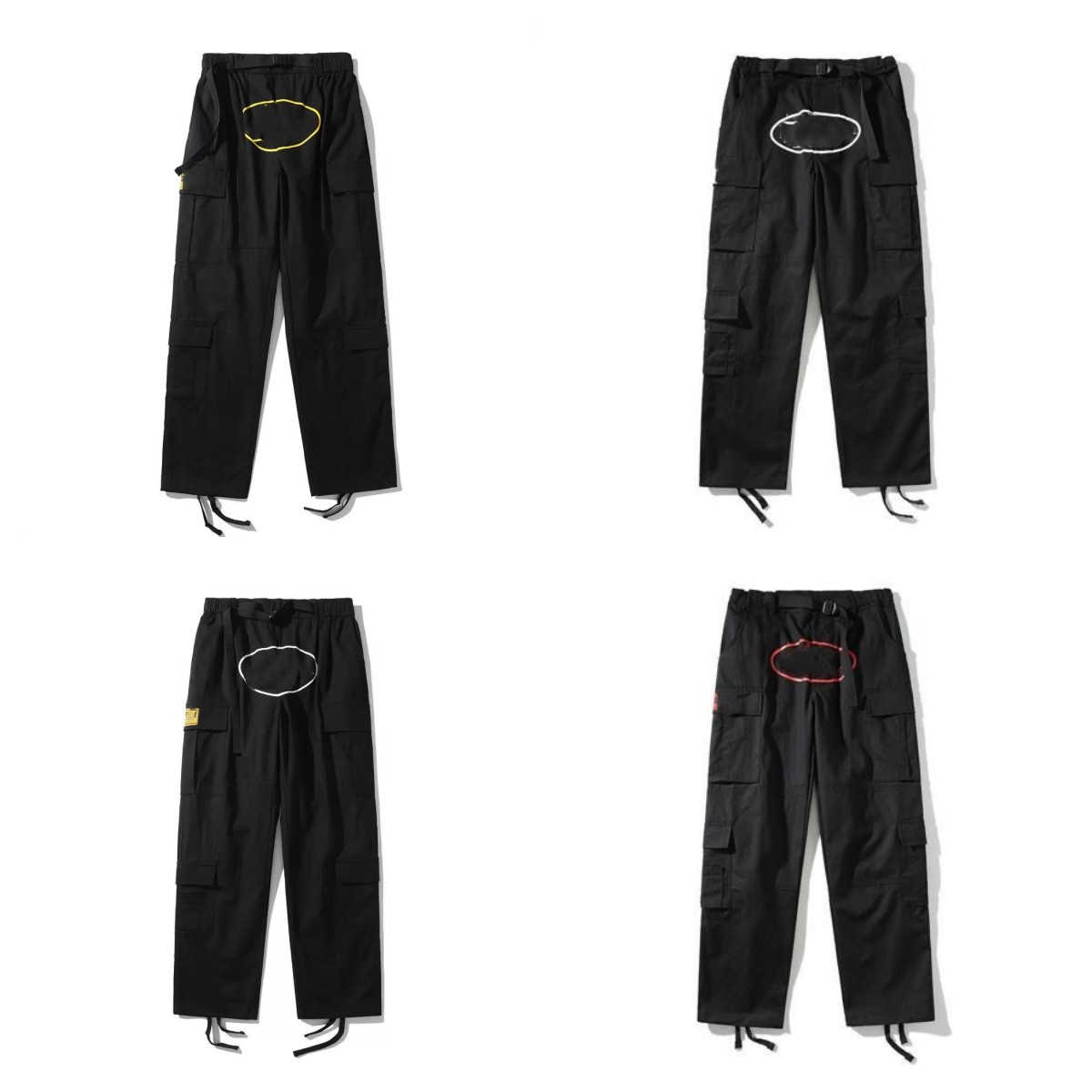 Fashion Designer Mens Pants Cargo Men Streetwear Hip Hop Embroidery Retro Print Trousers Military Retro Multi-pockets Straight High Street Loose Overalls clothing, #1
Fashion Designer Mens Pants Cargo Men Streetwear Hip Hop Embroidery Retro Print Trousers Military Retro Multi-pockets Straight High Street Loose Overalls clothing, #1