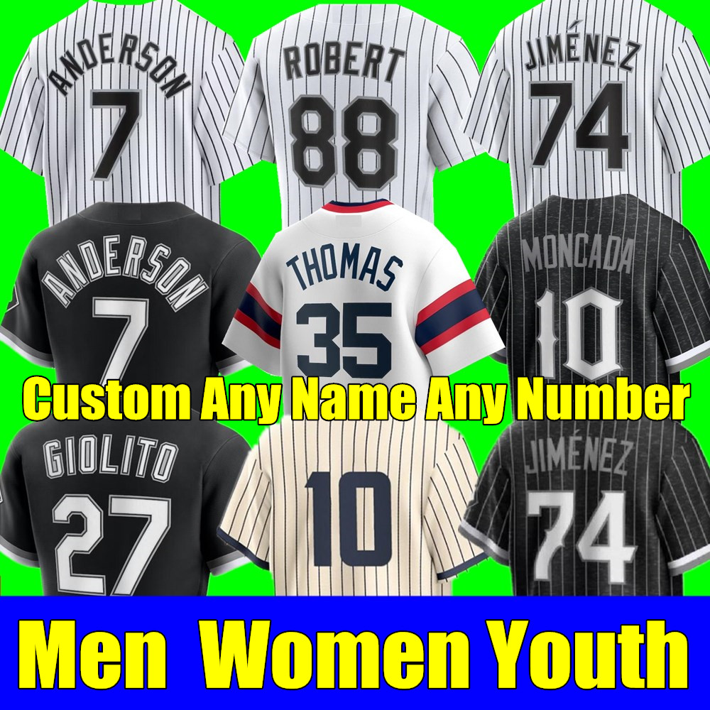 2023 S-4XL Custom Eloy Jimenez Tim Anderson Jersey Lance AJ Pollock Lynn Luis Robert Yoan Moncada Jose Abreu Chicagos Andrew Vaughn Yasmani White sox Grandal Kimbrel, Men flex base
2023 S-4XL Custom Eloy Jimenez Tim Anderson Jersey Lance AJ Pollock Lynn Luis Robert Yoan Moncada Jose Abreu Chicagos Andrew Vaughn Yasmani White sox Grandal Kimbrel, Men flex base