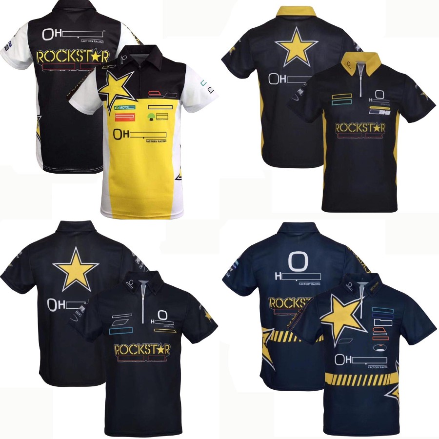 Moto Team Racing T-shirt Men's Motorcycle Cycling T-shirts Summer Motocross Jersey Short Sleeve Off-road Quick Dry Lapel Polo Shirts
Moto Team Racing T-shirt Men's Motorcycle Cycling T-shirts Summer Motocross Jersey Short Sleeve Off-road Quick Dry Lapel Polo Shirts