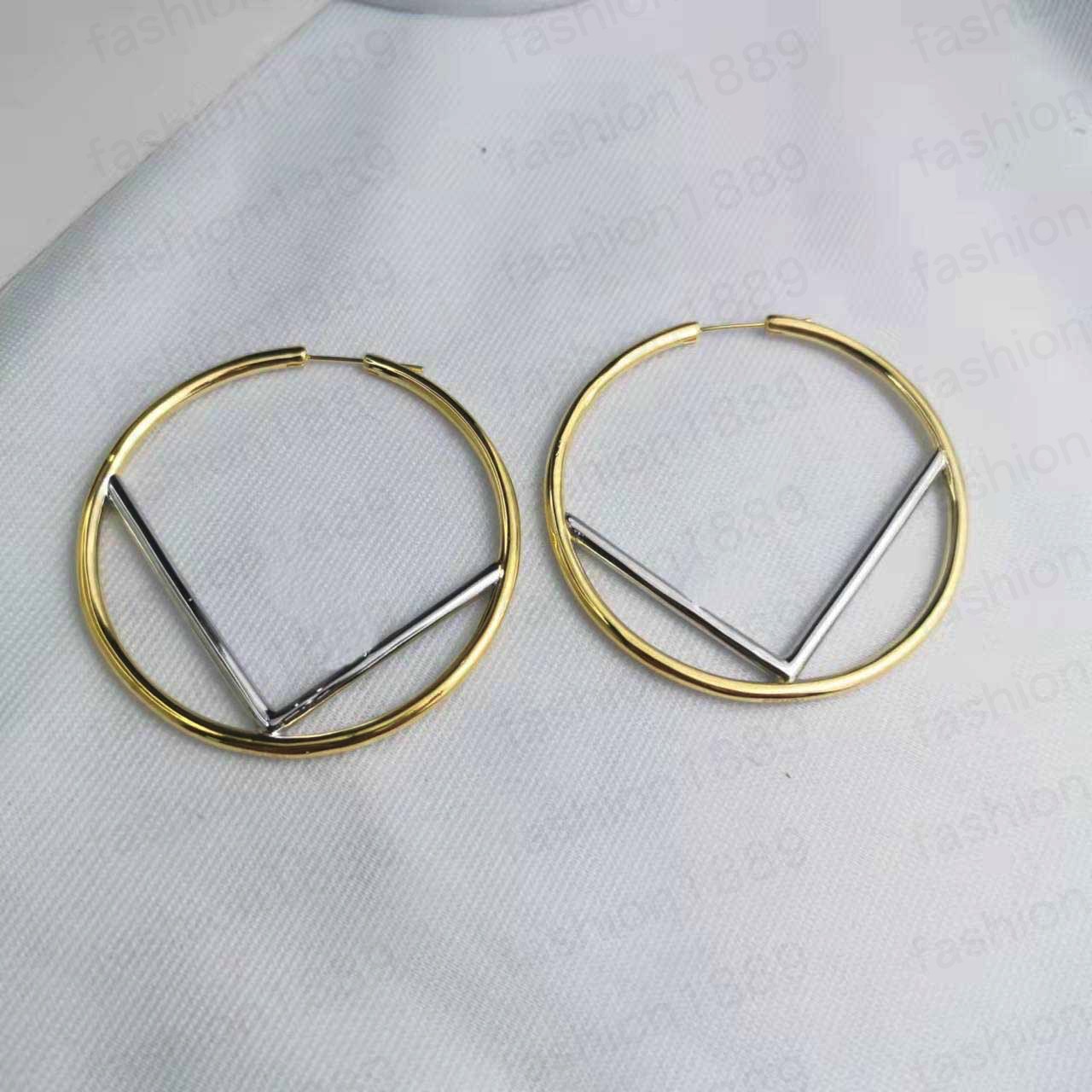 FEE Luxury Stud Fashion Earrings Designer FF letter big circle earrings temperament ins EuropeAn-American style patchwork color ear buckle
FEE Luxury Stud Fashion Earrings Designer FF letter big circle earrings temperament ins EuropeAn-American style patchwork color ear buckle