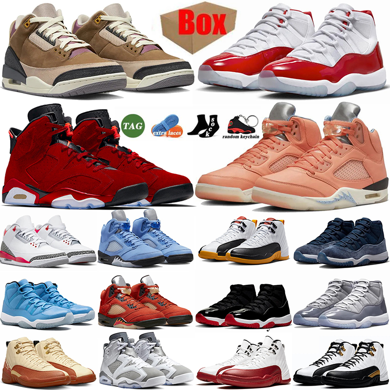 STAR men women basketball shoes with box jorden 3 5 6 11 12 13 low cherry cool grey travis soctts bred toro racer blue unc fire red off flint, 20 40-47
STAR men women basketball shoes with box jorden 3 5 6 11 12 13 low cherry cool grey travis soctts bred toro racer blue unc fire red off flint, 20 40-47