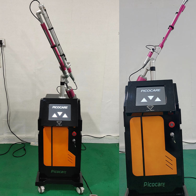 Laser color tattoo eyebrow remove Machine 532 1032 1064nm Q-switch ND Yag hair removal Speckle Pigment Acne Treatment beauty salon use