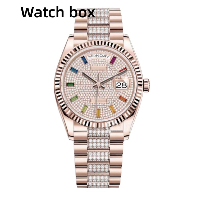 Luxury Designer classic fashion automatic women's watch with colored diamond-sized 36mm sapphire glass in the middle is a favorite Christmas gift for ladies
Luxury Designer classic fashion automatic women's watch with colored diamond-sized 36mm sapphire glass in the middle is a favorite Christmas gift for ladies