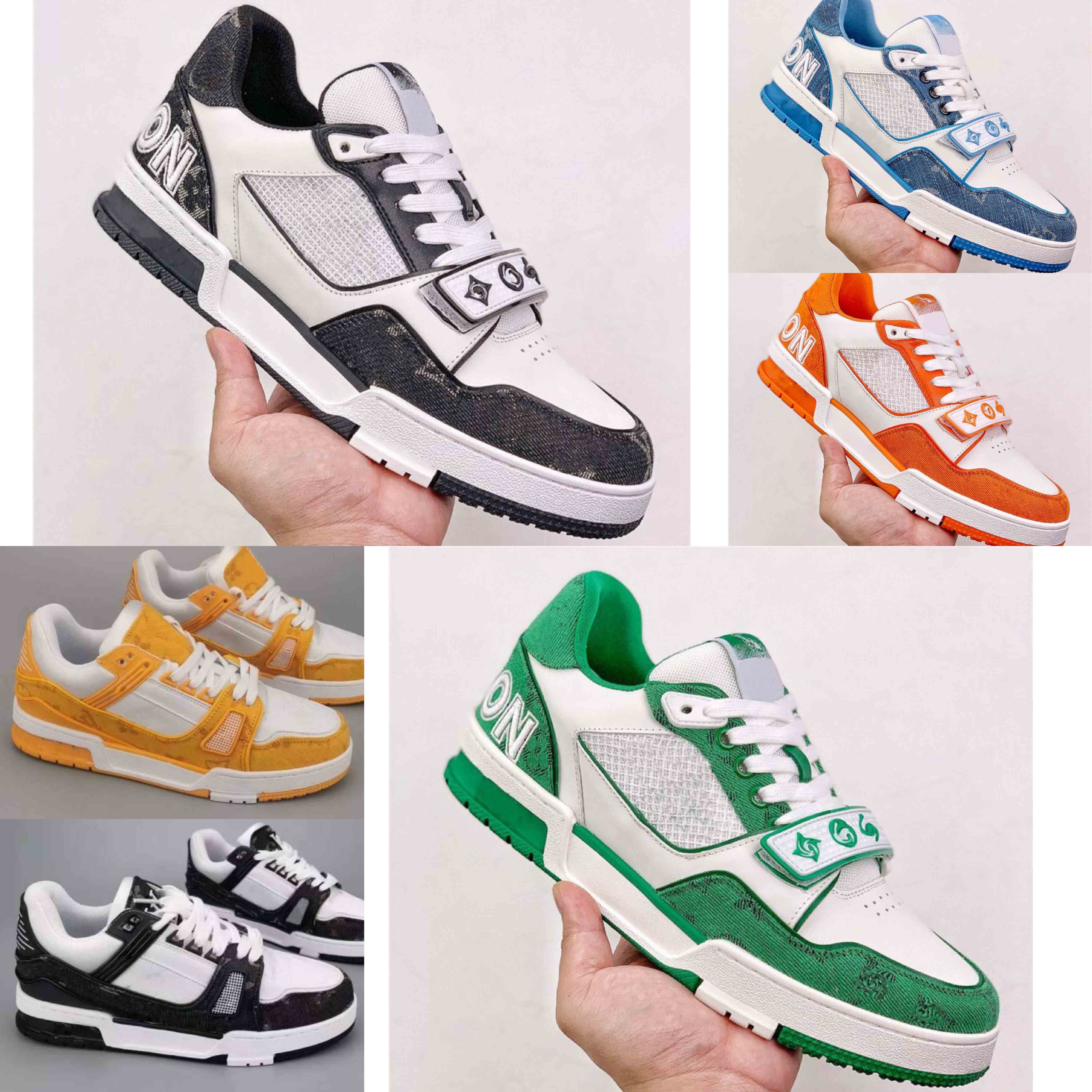 Retro Casual Shoes Designer Sneakers Embroidered Denim Women Men Trainers Outdoor Coach Sneaker Platform Trainer Breathable Running Shoe Leather Lace-up, Orange
Retro Casual Shoes Designer Sneakers Embroidered Denim Women Men Trainers Outdoor Coach Sneaker Platform Trainer Breathable Running Shoe Leather Lace-up, Orange