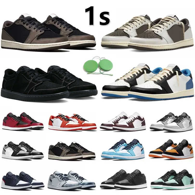 1 1s Low Mens Outdoor Shoes Sneaker Black Phantom Reverse Mocha Fragment Dark White Camo Wolf Grey Paint Drip UNC Diamond Men Women, Color#21
1 1s Low Mens Outdoor Shoes Sneaker Black Phantom Reverse Mocha Fragment Dark White Camo Wolf Grey Paint Drip UNC Diamond Men Women, Color#21