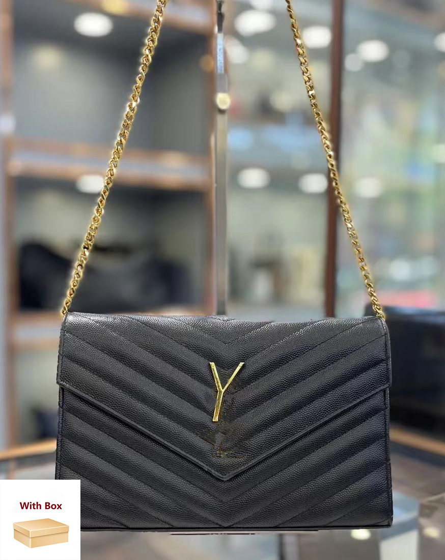 Y Luxury bag designer lassic wallet square Original Box women's travel handbags brand metal sign shoulder clutch bagsShoulder Purse Chain, #6 23cm
Y Luxury bag designer lassic wallet square Original Box women's travel handbags brand metal sign shoulder clutch bagsShoulder Purse Chain, #6 23cm