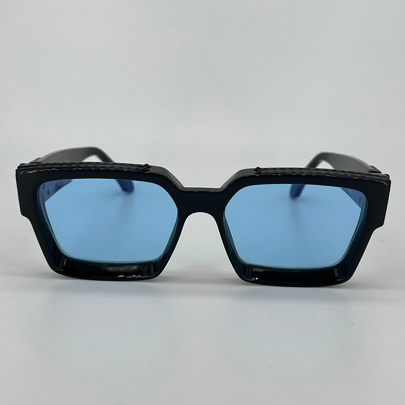 MILLIONAIRE Sunglasses For Women Summer style 1165 1.1 unisex Shiny Gold Anti-Ultraviolet Retro Plate Plank full frame fashion Eyeglasses Random Box