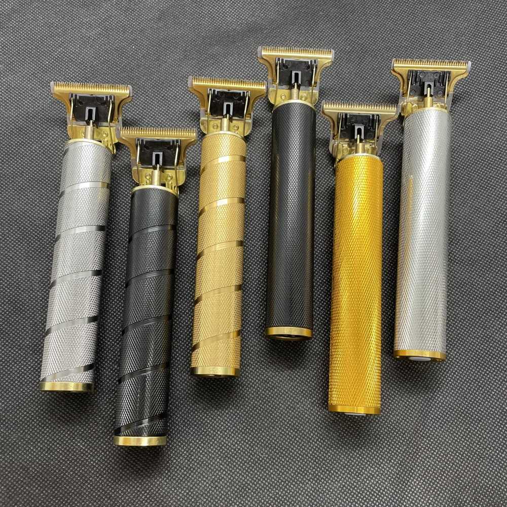 Electric Shavers T9 0MM Electric Cordless Hair Cutting Machine Professional Hair Barber Trimmer For Men Clipper Shaver Beard Lighter T230129