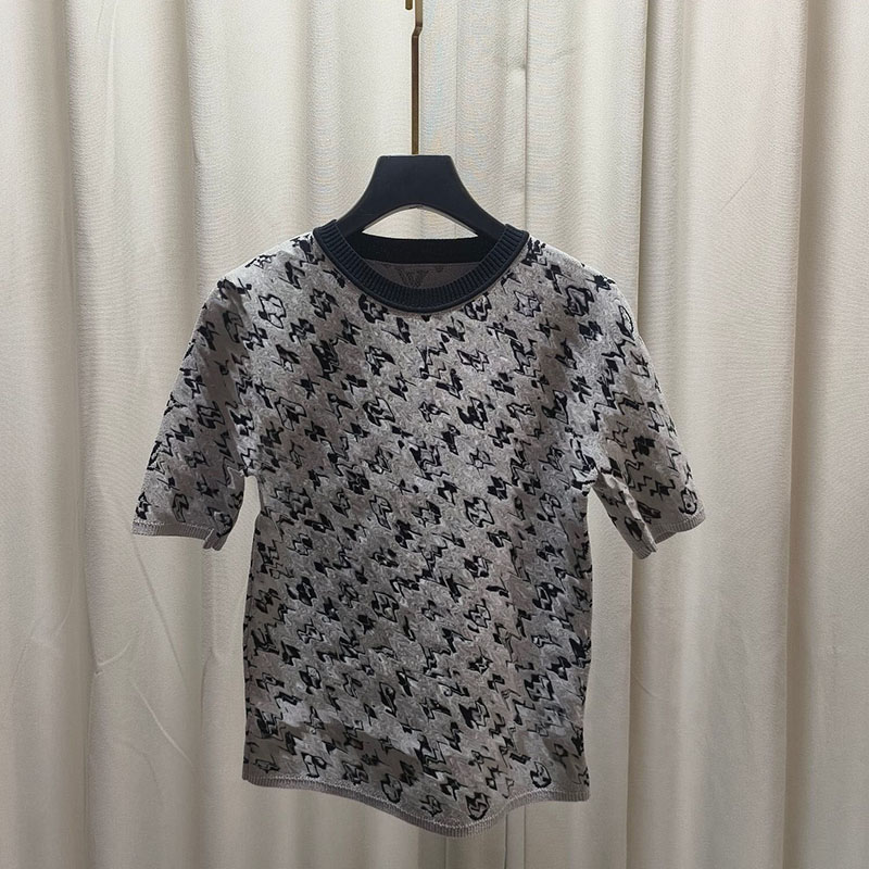 2023 Design Women' Knits Sweaters Spring Summer Pattern Knit Pullover Women Sweater O-neck Elegant Short Sleeve Ladies Knit Tops, Black
2023 Design Women' Knits Sweaters Spring Summer Pattern Knit Pullover Women Sweater O-neck Elegant Short Sleeve Ladies Knit Tops, Black