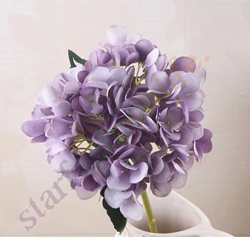 47cm Artificial Hydrangea Flower Head Fake Silk Single Real Touch Hydrangeas for Wedding Centerpieces Home Party Decorative Flowers, White
47cm Artificial Hydrangea Flower Head Fake Silk Single Real Touch Hydrangeas for Wedding Centerpieces Home Party Decorative Flowers, White