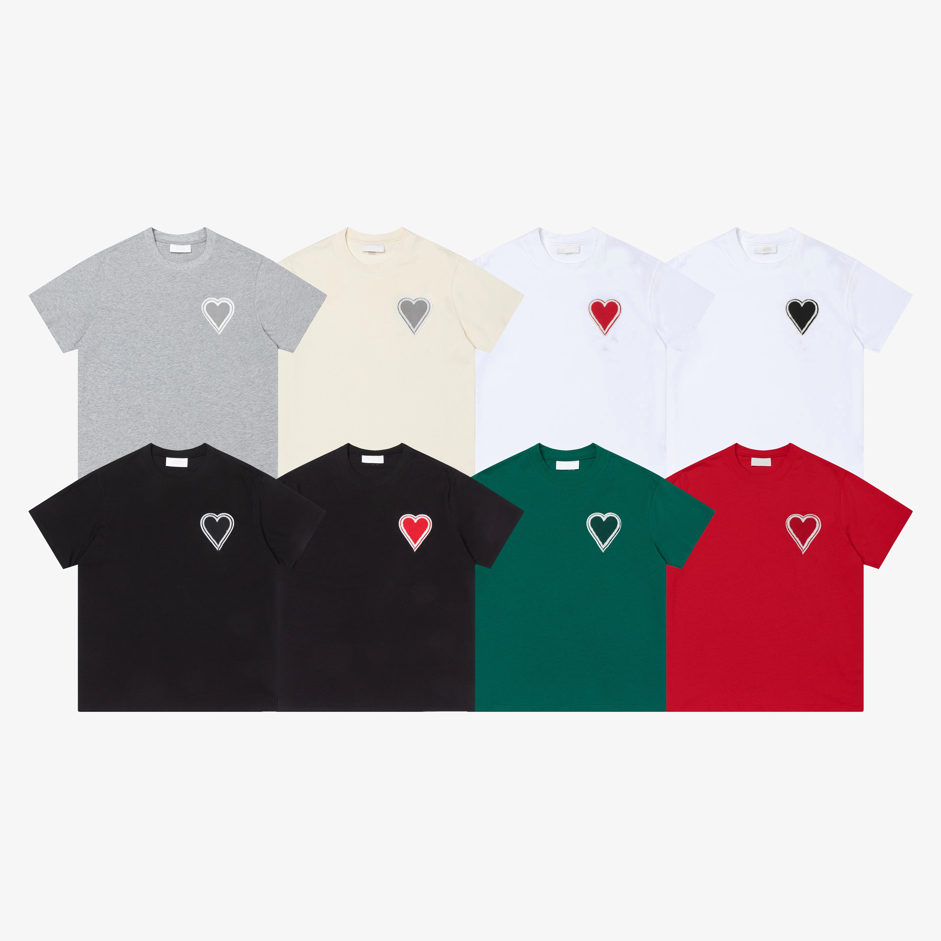 Womens T-Shirt Simplicity entry lux designer tees Loose Plus Size Normal European size Fashion High Street Half sleeve T-shirt Couple style for men and women, 8802-white+red
Womens T-Shirt Simplicity entry lux designer tees Loose Plus Size Normal European size Fashion High Street Half sleeve T-shirt Couple style for men and women, 8802-white+red