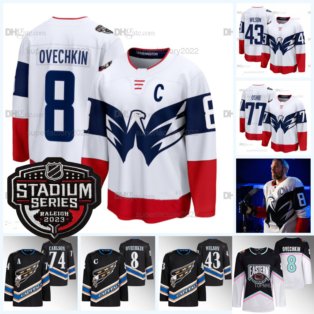 Capital Alex Ovechkin 2023 Stadium Series Jersey T.J. Oshie Tom Wilson Darcy Kuemper John Carlson Dylan Strome Nicklas Backstrom Evgeny Dylan Strome Johansson, White youth s-xl
Capital Alex Ovechkin 2023 Stadium Series Jersey T.J. Oshie Tom Wilson Darcy Kuemper John Carlson Dylan Strome Nicklas Backstrom Evgeny Dylan Strome Johansson, White youth s-xl
