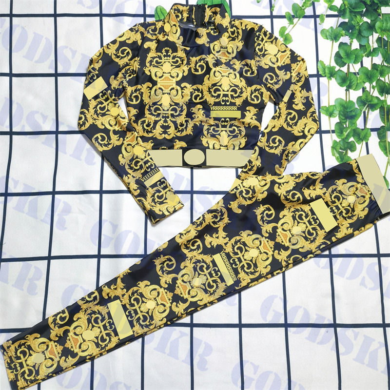 Luxury Swimwear Brand Logo Womens Yoga Clothes Long Sleeved Sportswear Pants Sport Trousers Two Piece, Please contact me real pic
Luxury Swimwear Brand Logo Womens Yoga Clothes Long Sleeved Sportswear Pants Sport Trousers Two Piece, Please contact me real pic