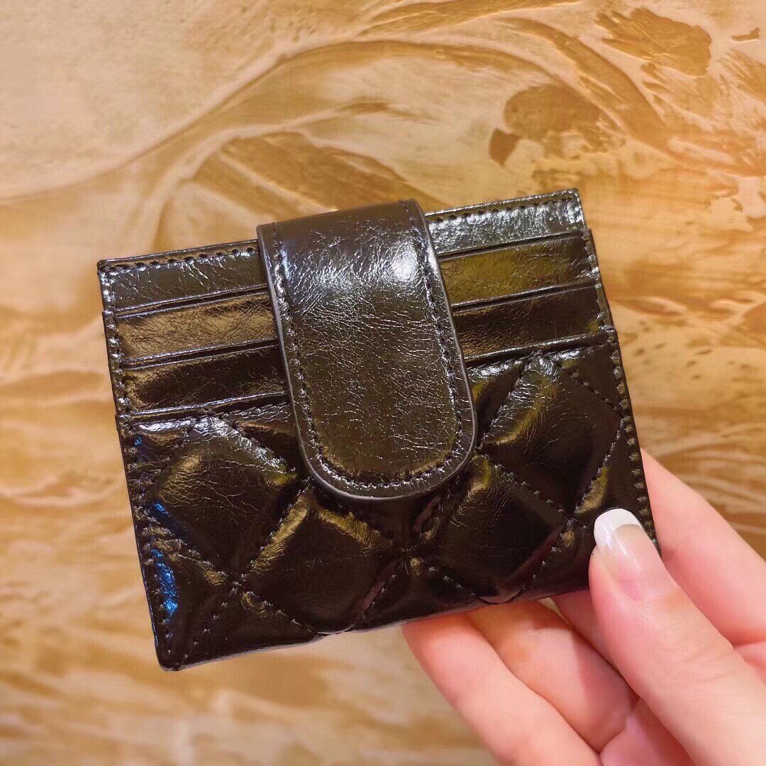 2023 Black Leather Luxury Brand Cc Wallet Card Holder Classic Pattern Caviar Sheepskin Material Wallet
2023 Black Leather Luxury Brand Cc Wallet Card Holder Classic Pattern Caviar Sheepskin Material Wallet