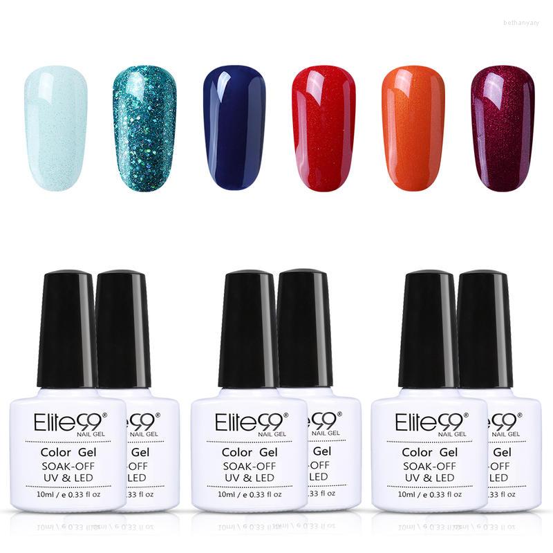 Nail Gel Elite99 6PCS Mix Colors Art Polish Soak Off UV LED Varnishes Primer Hybrid Salon Manicure 10ML, 009
Nail Gel Elite99 6PCS Mix Colors Art Polish Soak Off UV LED Varnishes Primer Hybrid Salon Manicure 10ML, 009