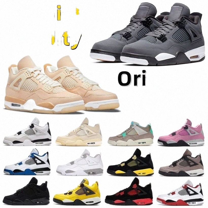 with Box 4 4s Jumpman Basketball Shoes for Men Sneakers for Women Cool Grey University Blue Bred Black Cat Shimmer Sail Red Thunder Pure Money Running 87z7#
with Box 4 4s Jumpman Basketball Shoes for Men Sneakers for Women Cool Grey University Blue Bred Black Cat Shimmer Sail Red Thunder Pure Money Running 87z7#