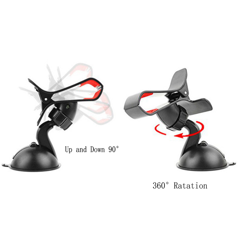Universal Dashboard Mount Gps Phone Stands Windshield Suction Cup Holder 360 Degree Rotating Vehicle Support Car Phone Holder