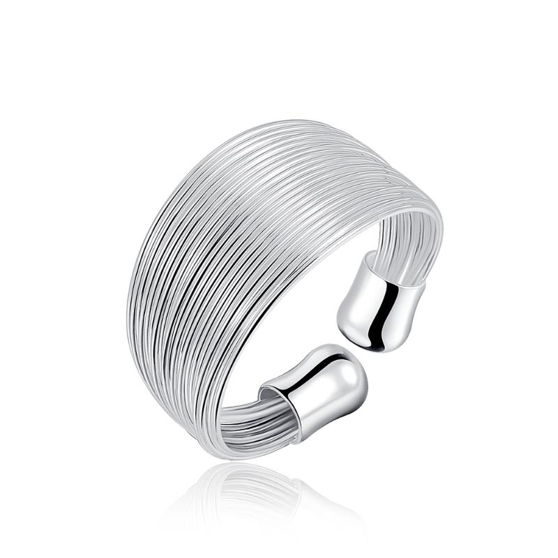 Cluster Rings Color Silver Ring Cute High Quality Wedding Chain Women Lady Style Festival Gifts Beautiful Trendy Jewelry
Cluster Rings Color Silver Ring Cute High Quality Wedding Chain Women Lady Style Festival Gifts Beautiful Trendy Jewelry