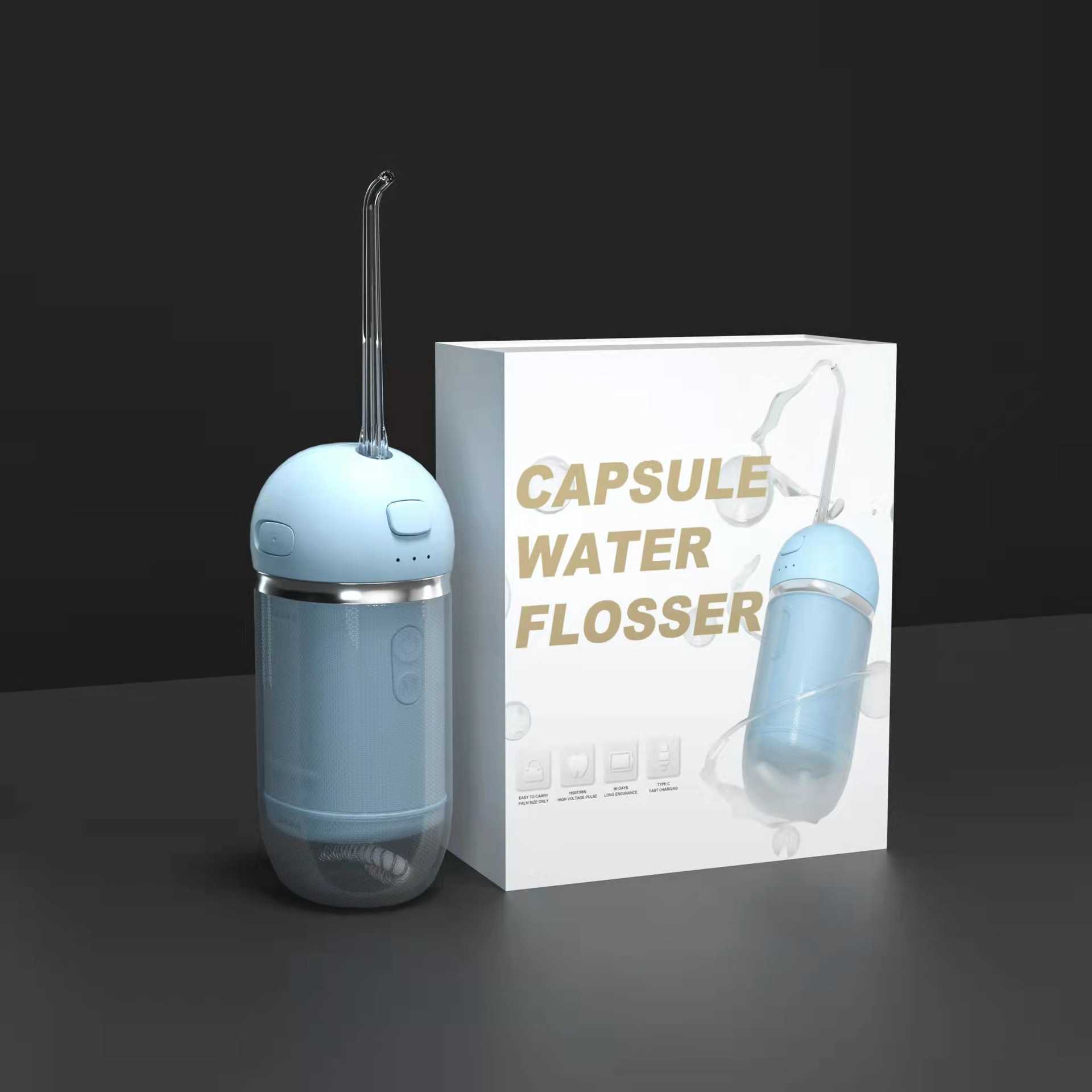 Oral Irrigators Other Hygiene Mornwell Water Flosser Irrigator Portable Dental water jet 5 Modes thread for floss Teeth 221215