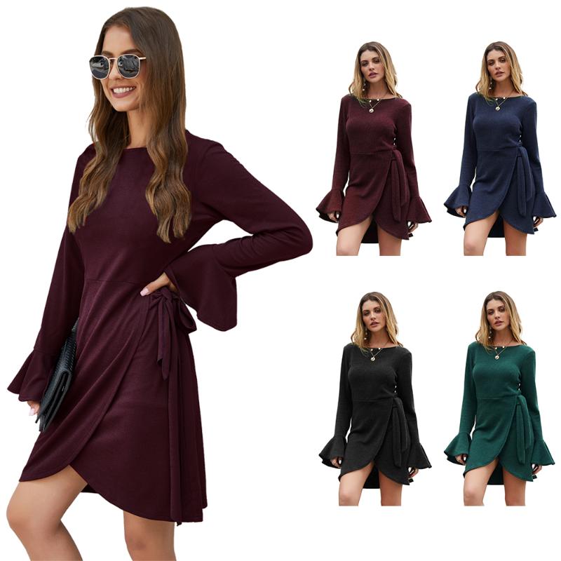 Casual Autumn Winter Ladies Long Sleeve Split Fashionable Sexy Knitted Shirt Solid Color Pullover Sashes Office Wear, Wine red
Casual Autumn Winter Ladies Long Sleeve Split Fashionable Sexy Knitted Shirt Solid Color Pullover Sashes Office Wear, Wine red
