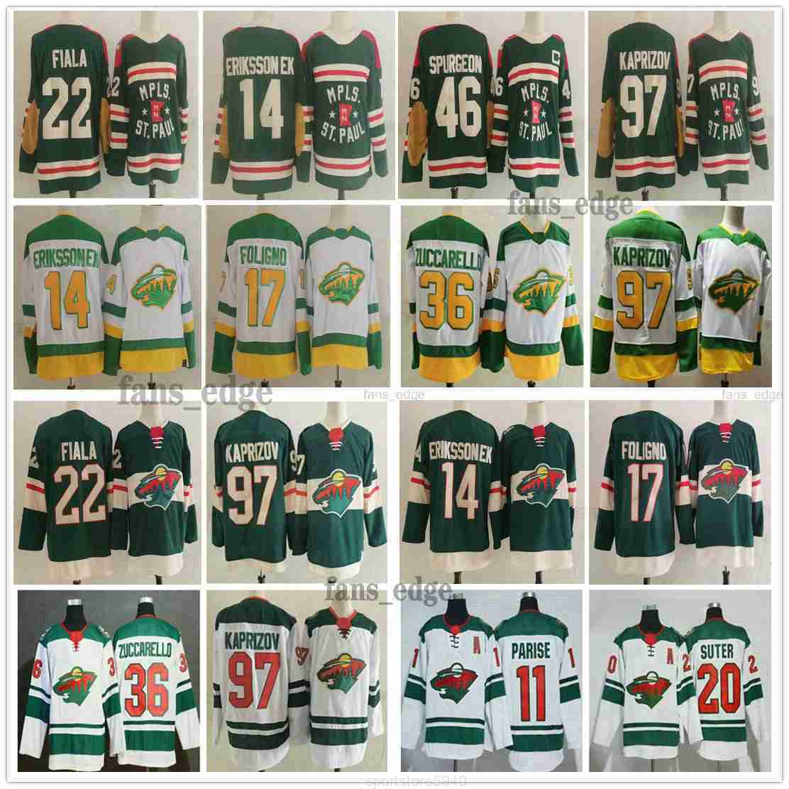 Minnesota Wild Hockey Jerseys Kirill Kaprizov Spurgeon''Nhl''Marcus Foligno Eriksson Ek, As picture (6 players)
Minnesota Wild Hockey Jerseys Kirill Kaprizov Spurgeon''Nhl''Marcus Foligno Eriksson Ek, As picture (6 players)