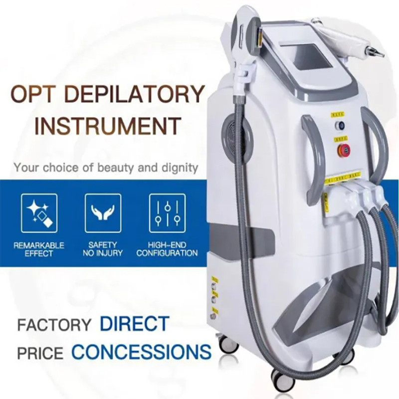 Skin Rejuvenation 480nm 530nm OPT Diode Laser Machine 640nm Permanent hair removal IPL Skin Rejuvenation Beauty Equipment Salon use