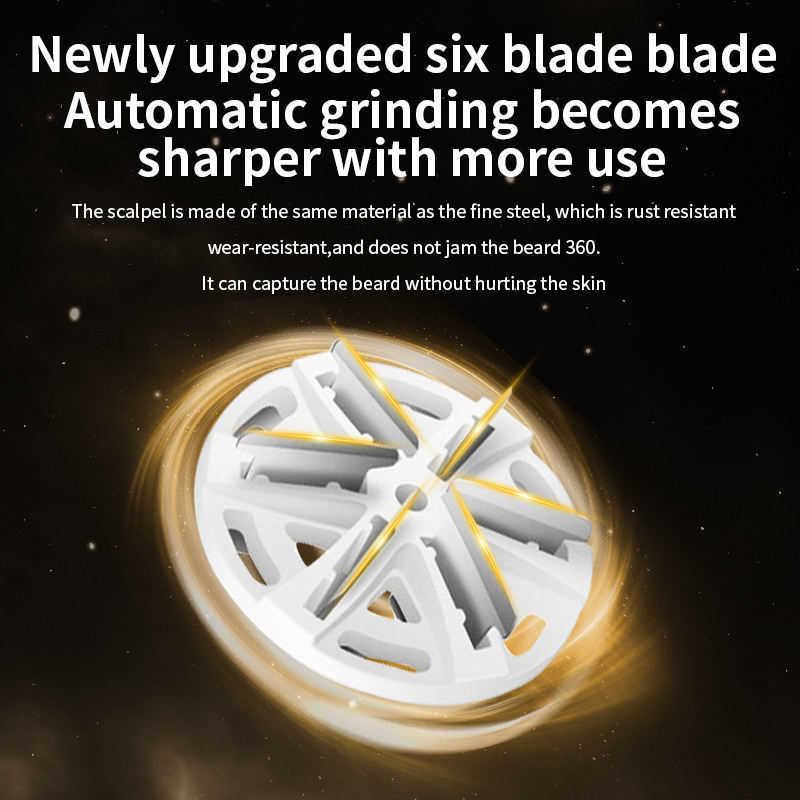 Electric Shavers New Mini Portable Electric Shaver Pocket Size Beard Shaver Wet and Dry Mens Face Razor Electric Razor for men T230129