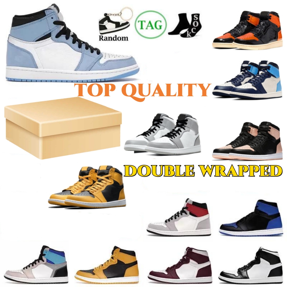 New jumpman 1 mens basketball shoes 1s Bred Patent University Blue Light Smoke Grey Panda Retro men womens trainers outdoor sport sneakers size 36-47, 10
New jumpman 1 mens basketball shoes 1s Bred Patent University Blue Light Smoke Grey Panda Retro men womens trainers outdoor sport sneakers size 36-47, 10