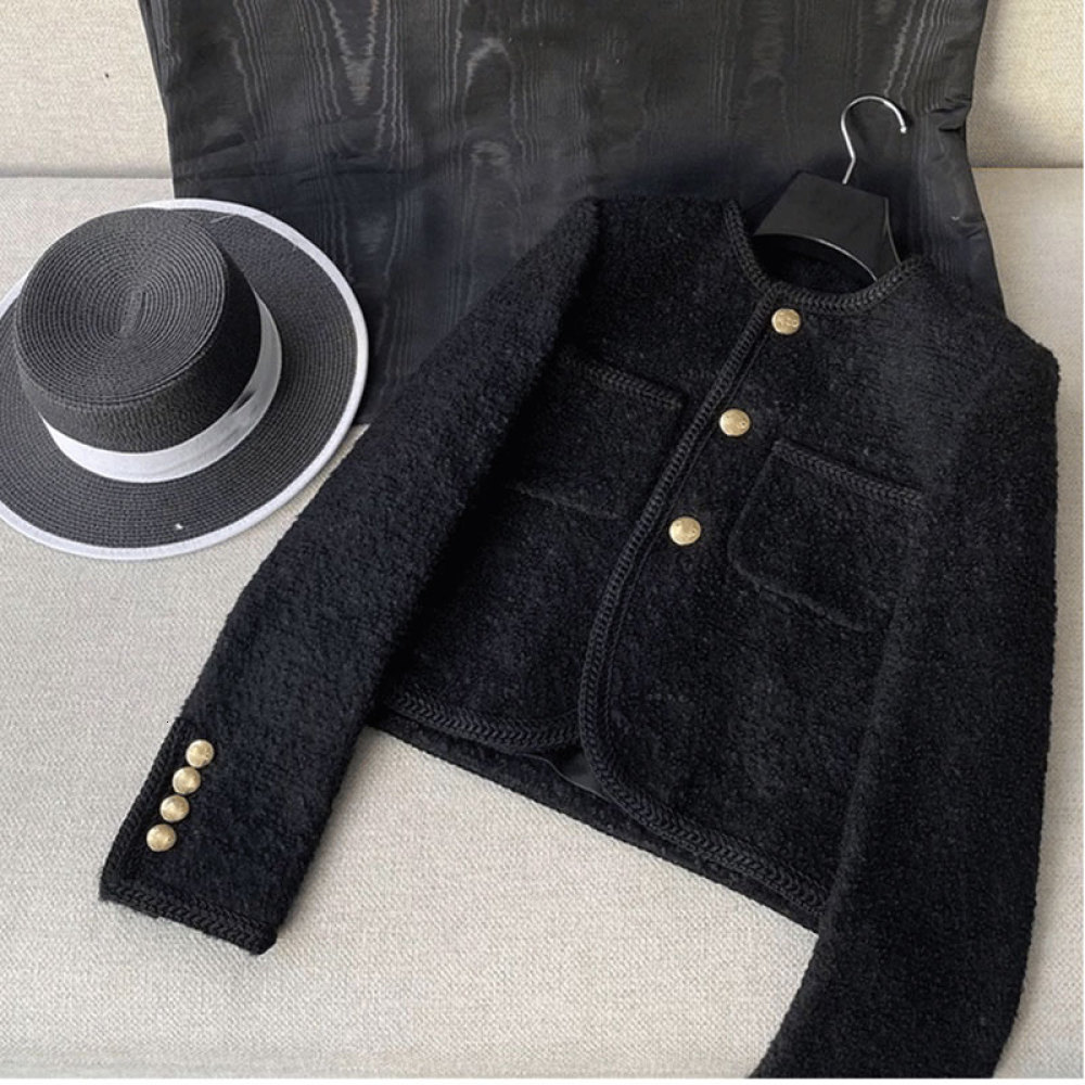 Women's Jackets Fashion High Quality Tweed Jackets Women Elegant Coats Spring Autumn Business Clothes Roupas Femininas 230130