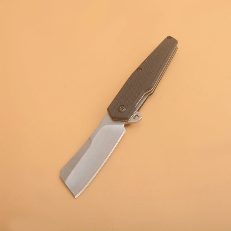 HOt! 1371 Flipper Folding Knife 8Cr13Mov Stone Wash Blade Stainless Steel & FRN Handle Ball Bearing EDC Pocket Knives With Retail Box
HOt! 1371 Flipper Folding Knife 8Cr13Mov Stone Wash Blade Stainless Steel & FRN Handle Ball Bearing EDC Pocket Knives With Retail Box