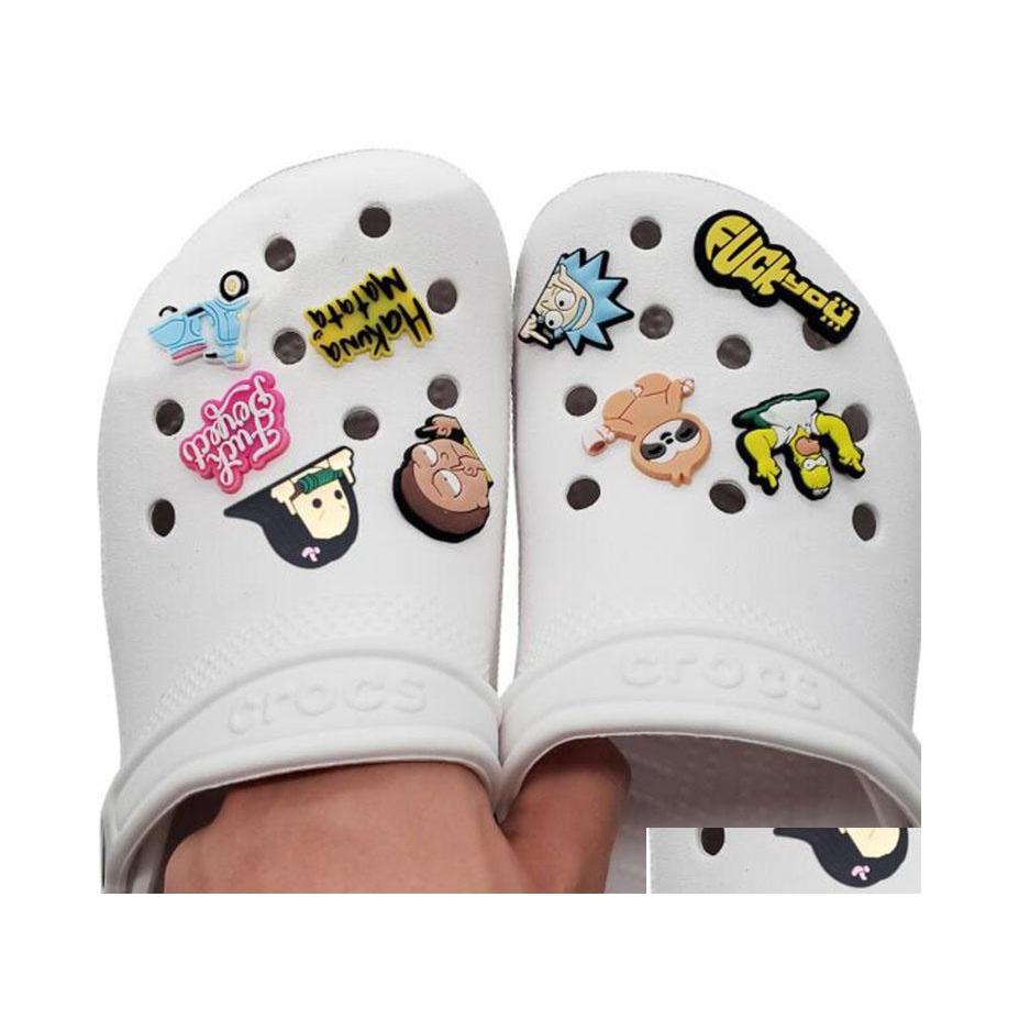 Shoe Parts Accessories Cute Cartoon Croc Charms Pvc Shoecharms Buckle Fashion Shoes Clog Bracelet Wristband Decoration Gift Drop De Dhn4E
Shoe Parts Accessories Cute Cartoon Croc Charms Pvc Shoecharms Buckle Fashion Shoes Clog Bracelet Wristband Decoration Gift Drop De Dhn4E