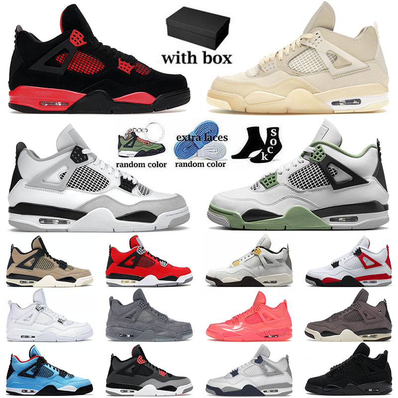 travis scott retro 4 Basketball Shoes for men women Military Black Seafoam Offs White Sail J4 Red Thunder Jorda 4s Infrared Outdoor Sneakers Trainers With Box, A7 red thunder 40-47
travis scott retro 4 Basketball Shoes for men women Military Black Seafoam Offs White Sail J4 Red Thunder Jorda 4s Infrared Outdoor Sneakers Trainers With Box, A7 red thunder 40-47