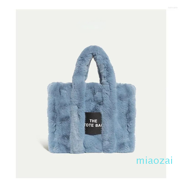 Evening Bags Fashion Large Tote Bag Luxury Faux Fur Women Handbags Designer Lady Hand Fluffy Soft Plush Shopper Warm Winter Sac, Blue-gray
Evening Bags Fashion Large Tote Bag Luxury Faux Fur Women Handbags Designer Lady Hand Fluffy Soft Plush Shopper Warm Winter Sac, Blue-gray
