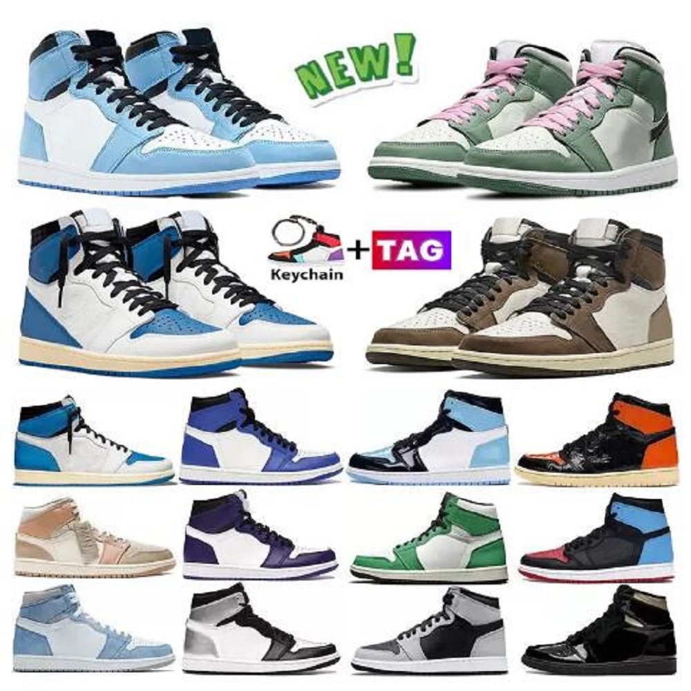 Top fashion Jumpman 1s high basketball shoes mens womesn University Blue dark mocha light smoke grey hyper chicago patent bred royal toe outdoor sports sneakers, Color 38
Top fashion Jumpman 1s high basketball shoes mens womesn University Blue dark mocha light smoke grey hyper chicago patent bred royal toe outdoor sports sneakers, Color 38