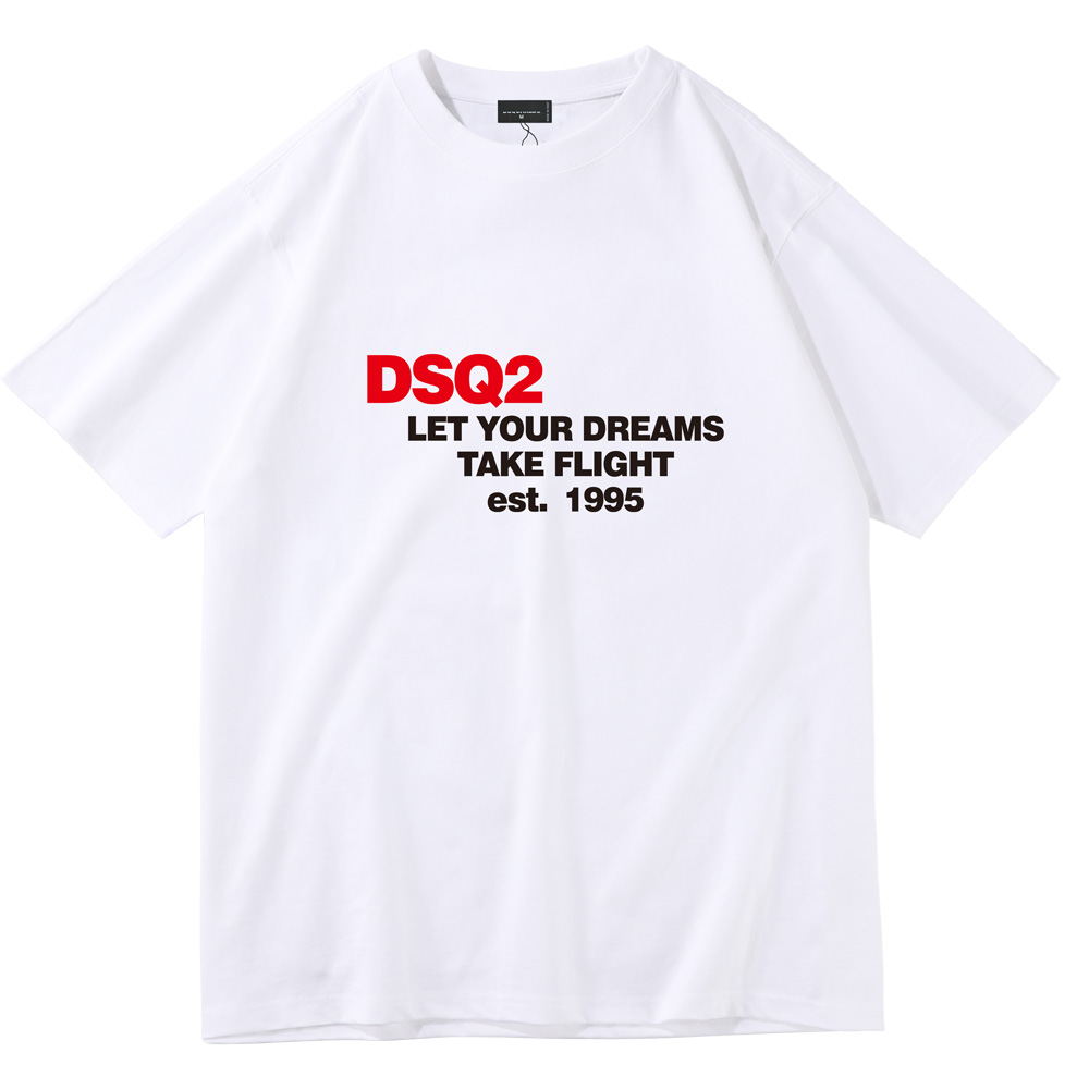 cotton cloth DSQ2 letter-printed short-sleeved fashion men's and women's casual personalized T-shirt shorts set versatile, Army green
cotton cloth DSQ2 letter-printed short-sleeved fashion men's and women's casual personalized T-shirt shorts set versatile, Army green