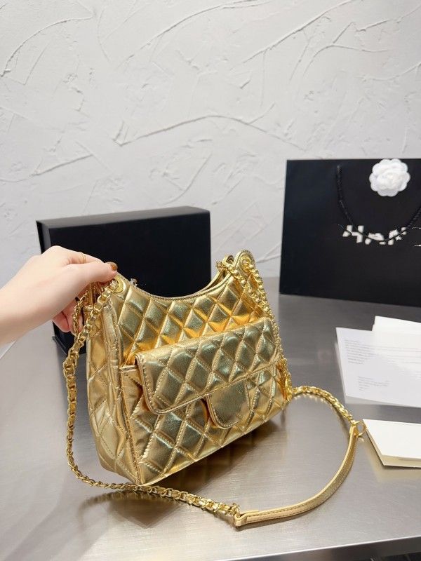 women bags 2023 early spring new gold coin ox horn bag bottegas Shoulder Bags Fashion Shopping Satchels leather chain crossbody messenger