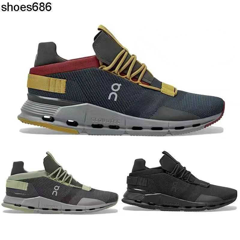 On/Running Men's Shoe 2022 Autumn and Winter New Lightweight Breathable Shock Absorbing Cloud nova Casual Running Shoe, Black 
On/Running Men's Shoe 2022 Autumn and Winter New Lightweight Breathable Shock Absorbing Cloud nova Casual Running Shoe, Black