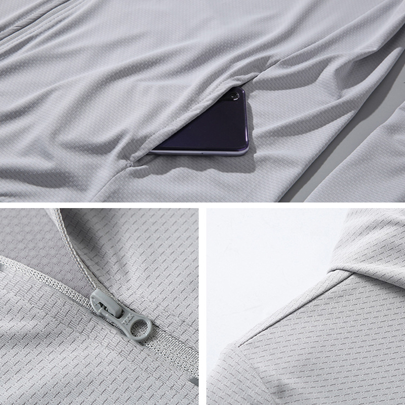 Men's Jackets Summer UPF 50 UV Sun Protection Skin Coats UltraLight Sportswear Hooded Outwear Windbreaker Casual 230130