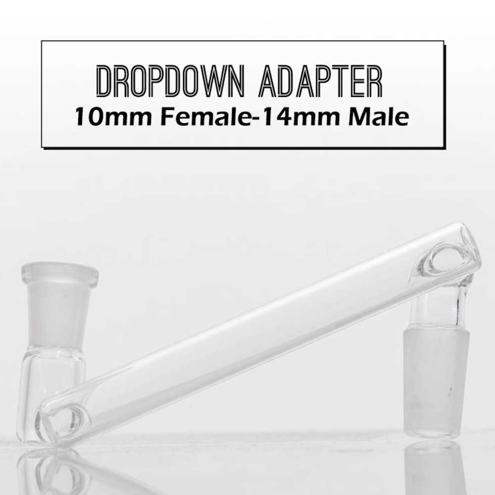 Wholesale Glass Adapter 14mm/19mm Male to Male or Femal Joint Drop Down for Glass Water Pipe
Wholesale Glass Adapter 14mm/19mm Male to Male or Femal Joint Drop Down for Glass Water Pipe
