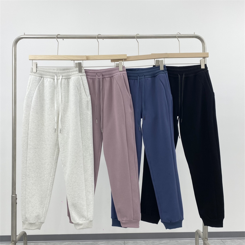Lu Yoga Jogging Scuba Ladies High Waist Sweatpants Pure Cotton Fleece Sweater Pants Fitness Autumn And Winter, Black
Lu Yoga Jogging Scuba Ladies High Waist Sweatpants Pure Cotton Fleece Sweater Pants Fitness Autumn And Winter, Black