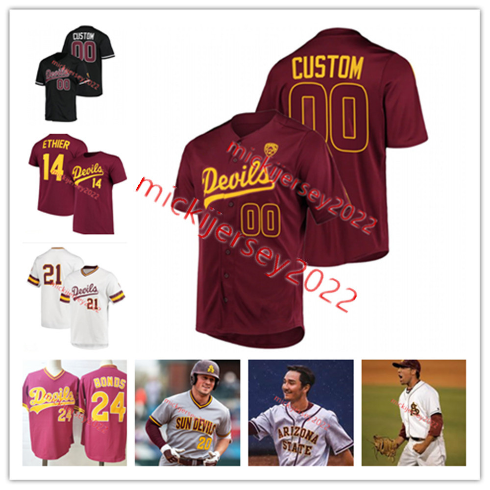 Arizona State Sun Devils Baseball Jersey Custom Stitched Mens Austin Barnes Cam Magee Hunter Haas Ivan Brethowr Blake Pivaroff Andrew Lucas Arizona State Jerseys, Maroon devils
Arizona State Sun Devils Baseball Jersey Custom Stitched Mens Austin Barnes Cam Magee Hunter Haas Ivan Brethowr Blake Pivaroff Andrew Lucas Arizona State Jerseys, Maroon devils