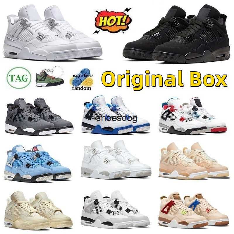 With Basketball Shoes 4 Jumpman 4s Running Shoe for Men Sneakers Trainer Black Cat Women Red Thunder University Blue White Oreo Infrared, 37
With Basketball Shoes 4 Jumpman 4s Running Shoe for Men Sneakers Trainer Black Cat Women Red Thunder University Blue White Oreo Infrared, 37
