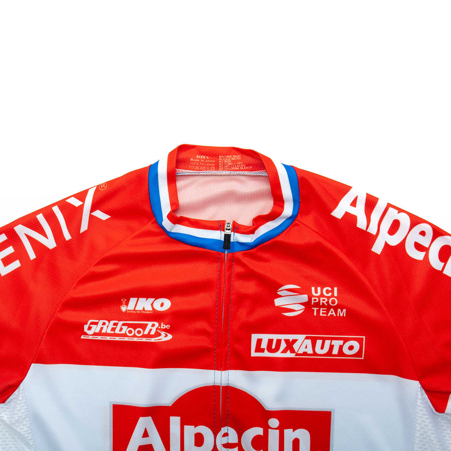 Jersey Sets 2023 ALPECIN Men Cycling Set Bike Clothing Breathable Anti-UV Bicycle Suits Wear Bib Short Sleeve JerseyClothes Z230130