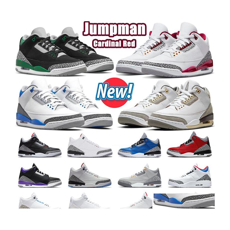 Other Shoes Est Basketball 3 Jumpman For Men 3S Cardinal Red Cement Pine Green Racer Blue Medium Grey Black Cat Midnight Navy Mens T Dhxxo
Other Shoes Est Basketball 3 Jumpman For Men 3S Cardinal Red Cement Pine Green Racer Blue Medium Grey Black Cat Midnight Navy Mens T Dhxxo