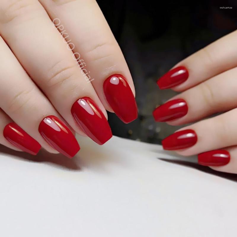 False Nails 24Pcs Glossy Wine Red Press On Artificial Short Ballerina Coffin Fake Nail DIY Lady Full Cover Tip Manicure Tool, 1735x
False Nails 24Pcs Glossy Wine Red Press On Artificial Short Ballerina Coffin Fake Nail DIY Lady Full Cover Tip Manicure Tool, 1735x