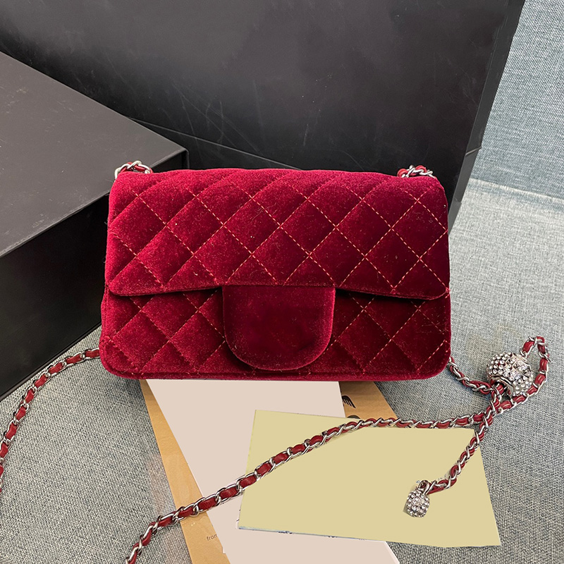 CC Bags Luxury Brand Cross Body Womens Velvet Classic Mini Bags With Strass Silver Metal Ball Matelasse Chain Crossbody Shoulder Handbags Sa, Box
CC Bags Luxury Brand Cross Body Womens Velvet Classic Mini Bags With Strass Silver Metal Ball Matelasse Chain Crossbody Shoulder Handbags Sa, Box